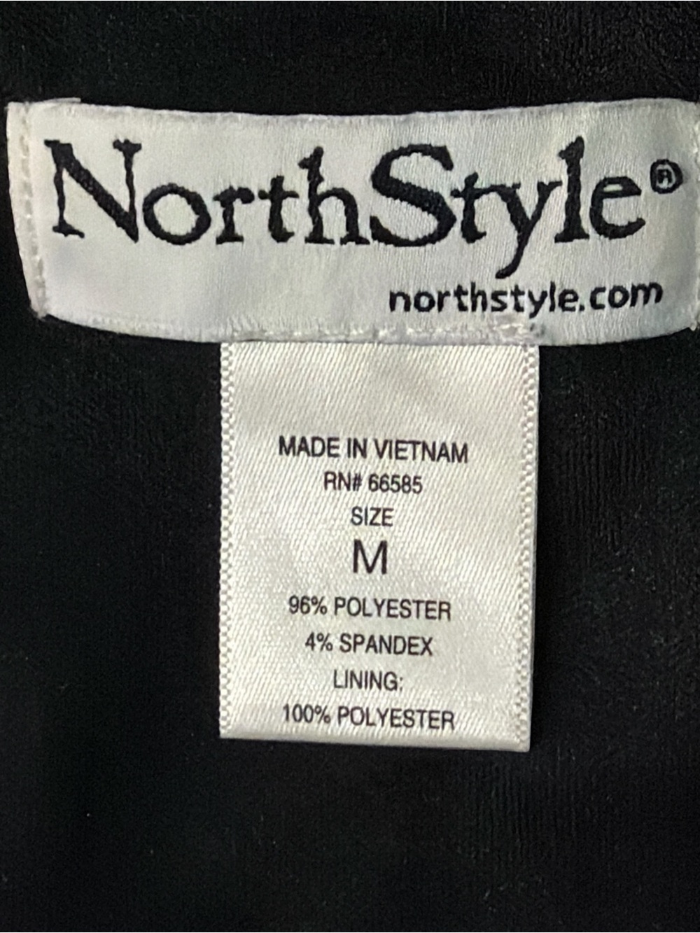 NorthStyle navy Blue dress with orange, cream and white polka dots. EC.- Size M - Picture 2 of 7